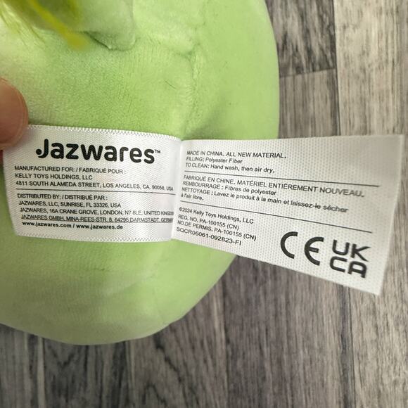 Squishmallows Green Floral Pig 2024 Jazwares Plush Kellytoy Stuffed Animal Toy - Picture 2 of 4